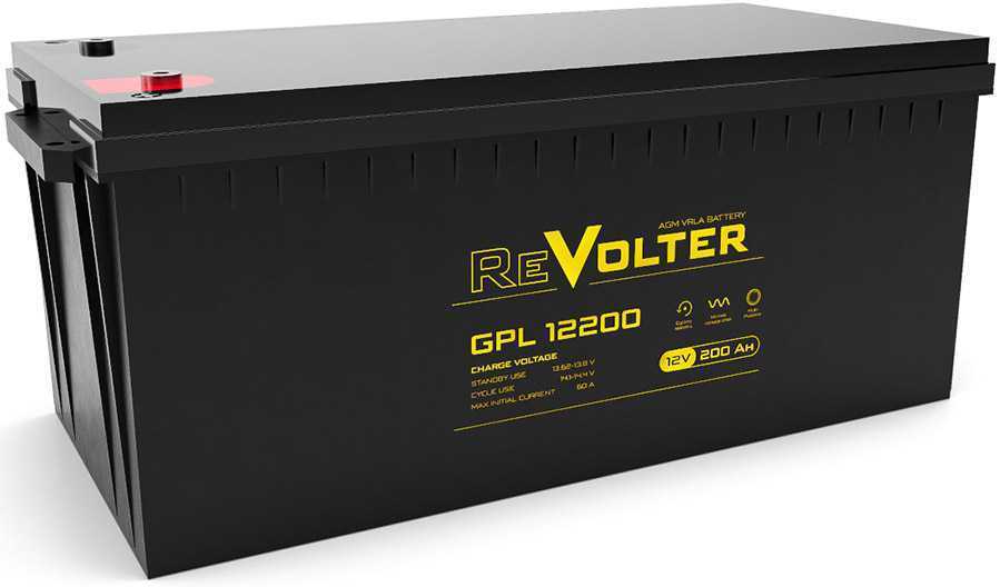 ReVolter GPL 12200 Аккумуляторы фото, изображение