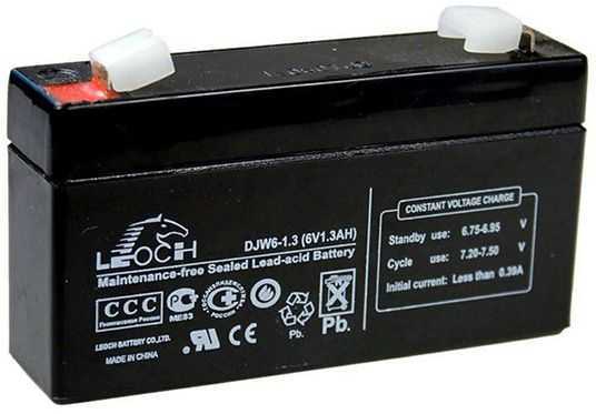 Leoch DJW 6-1,3 Аккумуляторы фото, изображение