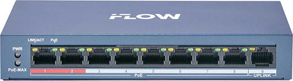 iFLOW F-SW-EU209POE-V/L Коммутационное оборудование фото, изображение